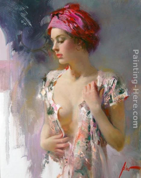 Parisian Girl I painting - Pino Parisian Girl I art painting